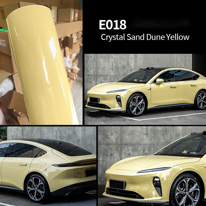 PET Cristal Sable Jaune Dune