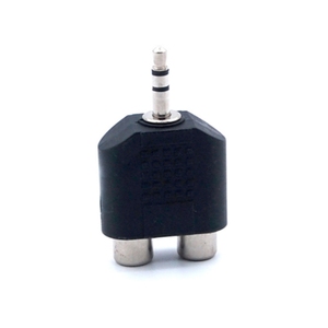 2 <strong>RCA</strong> Female <strong>to</strong> <strong>3.5mm</strong> Male Converter Cable Audio Jack 3.5 Male <strong>to</strong> Female Y Stereo Audio Adapter <strong>RCA</strong> Female Jack Connector - Product Image 1