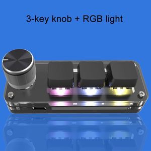编程宏定制旋钮键盘RGB 3键复制粘贴迷你按钮PS游戏键盘机械热插拔宏板 - Product Image 5
