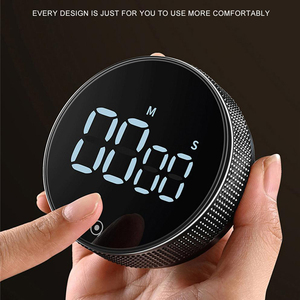 LED dijital mutfak zamanlayıcı pişirme duş çalışma kronometre için çalar saat manyetik elektronik pişirme geri sayım süresi zamanlayıcı yeni - Product Image 6