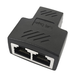 <span class=keywords><strong>2</strong></span> cách LAN Ethernet Splitter RJ 45 Coupler nối Extender cáp mạng RJ45 1 đến <span class=keywords><strong>2</strong></span> nữ Splitter Adapter - Product Image 1