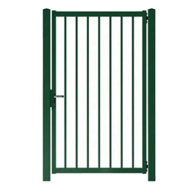 Garden Bar Gate para el mercado europeo Fornorth Fence Gate 100x100cm, 100x120cm, 1200x170cm verde, negro