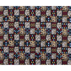 Super Java Anti-Pille African Wax Print Stoff 6 Yards Solid Pattern Ankara Holland ais für Heim textilien - Product Image 5