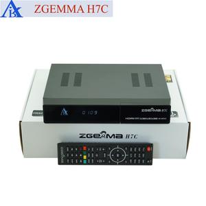 Broadcom Satellite Tv <strong>Decoder</strong> ZGEMMA H7C <strong>DVB</strong> S2X + Twin <strong>DVB</strong> T2/<strong>C</strong> 4K <strong>with</strong> CA&amp;CI - Product Image 1
