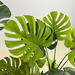 室内用人工緑の木の景観大きな木のデザイン装飾木の窓緑の植物の景観 - Product Image 3