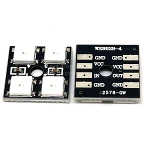 4 Bit WS2812 WS2812B WS 2811 5050 RGB LED Panel Lampen modul 5V 4Bit - Product Image 4