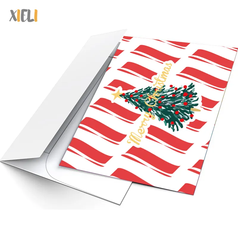 بطاقات تهنئة فييتنام من Xieli طباعة مخصصة تحية عيد الميلاد