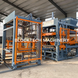 BLOCKTECH 8 pollici macchina per fabbricare blocchi QT5-15 automatica cemento cemento e mattoni macchina
