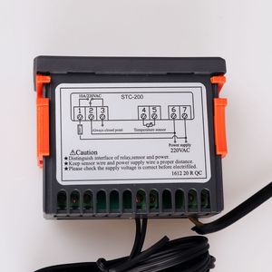 Elitech-sistema de control de temperatura para el hogar, dispositivo digital de microcomputadora con STC-200 - Product Image 6