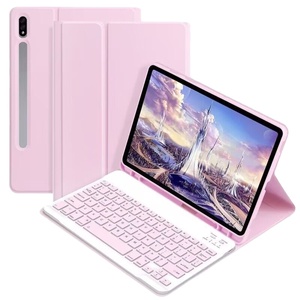 三星Galaxy Tab S9 +/S9Plus 3键保护盖键盘新款BT无线USB接口分体键盘外壳 - Product Image 2