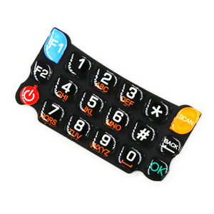 Personalizzato colla epossidica pulsante in Silicone Moule tastiera in gomma epossidica siliconica Astness tastiera chiave in gomma siliconica