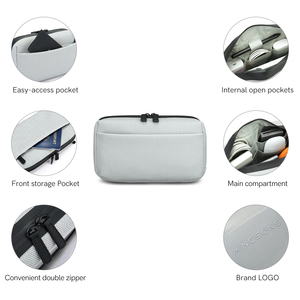 Trendy Design Tech Pack Waterproof Fabric Different Color Tech <strong>Pouch</strong> Fit for Digital Items Useful Storage Bags for Men and Women - Product Image 6