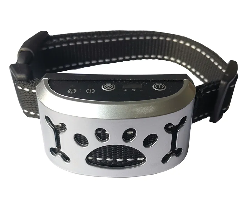 Wasserdichtes Hunde-Anti-Bark-Halsband Wiederauf lad bares No Bark Control-Halsband Elektronisches Trainings halsband für Hunde