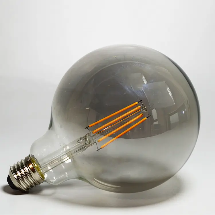 Hanlux Overs ized LED Retro Edison Style Glühbirnen G200 Vintage Rauch glas LED Glühlampe