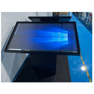 Zemin ayakta Self servis Kiosk LCD Panel dijital bilgi ekranı 32/43 inç hepsi bir dokunmatik ekran Internet reklam - Product Image 5
