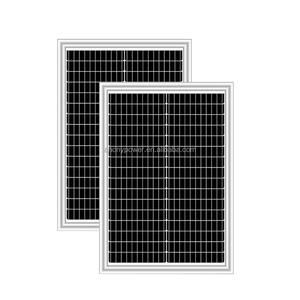 高效180瓦单太阳能电池板光伏组件强大的太阳能电池屋顶野营电池制造公司销售 - Product Image 6