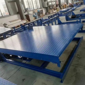 Ağır 8-10Ton sabit hidrolik Platform teleskopik yükleme platformu Dock Leveler konteyner rampa Forklift için - Product Image 4