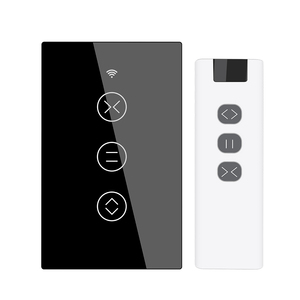 2/3 Way Smart Curtain WiFi RF Wall Touch Switch for Electric Motorized Roller Blinds Shutters Tuya Smart <strong>Home</strong> <strong>Automation</strong> <strong>System</strong> - Product Image 1