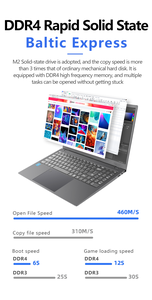 New Design 15.6'' Intel Core I7 Win11 512G Gaming Laptop Business Notebook From China Factory and High Quality - Product Image 5