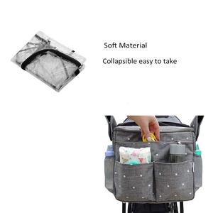 Universal Stroller <strong>Rain</strong> <strong>Cover</strong> with Zip Front Opening PVC Transparent Waterproof Wind <strong>Rain</strong> Weather Shield Protector for Pushchair - Product Image 4