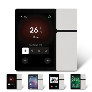 带Matter和Homekit的玻璃面板多合一控制支持Alexa语音可控智能触摸开关面板 - Product Image 2