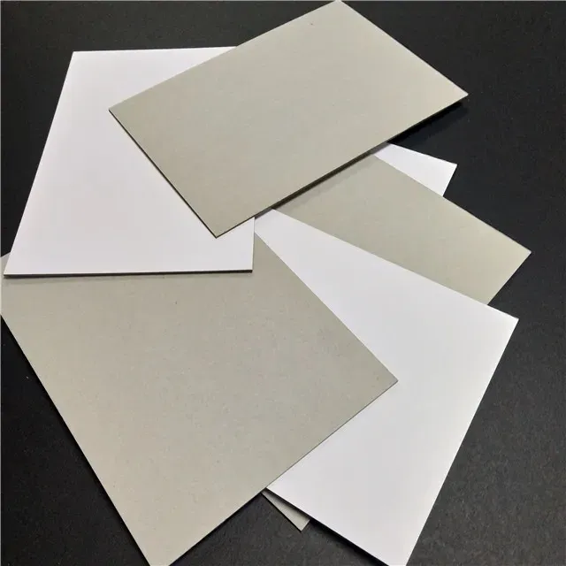 Lámina de cartón reciclada, impresión personalizada, fina, 100%, pulpa de papel gris