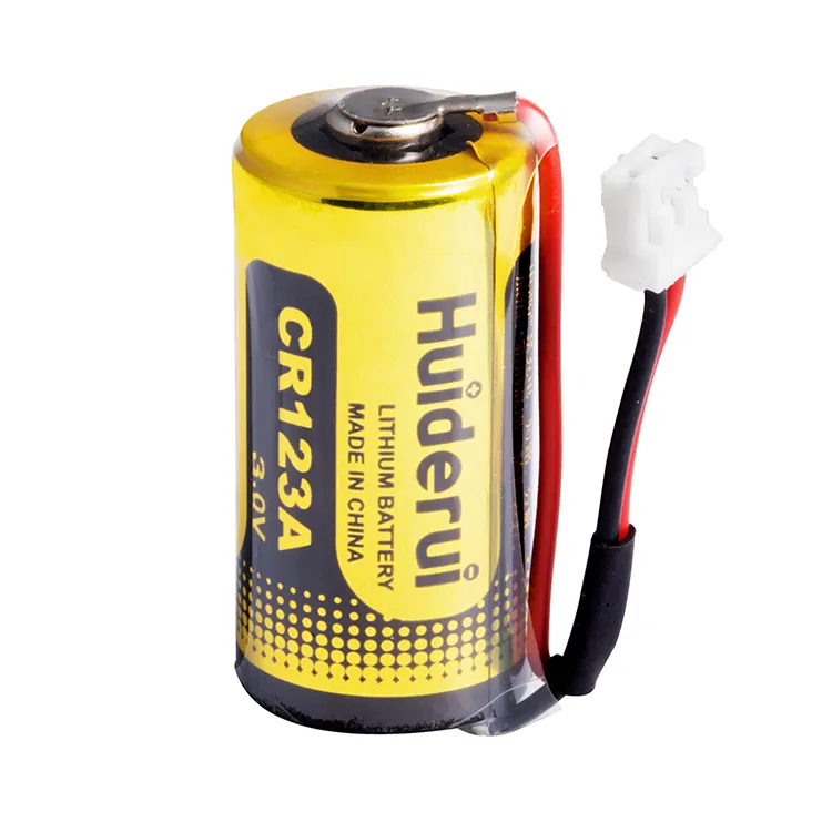 फैक्टरी मूल्य 3.0V 1600mAh जीपीएस ट्रैकर cr123a प्राथमिक लिथियम बैटरी