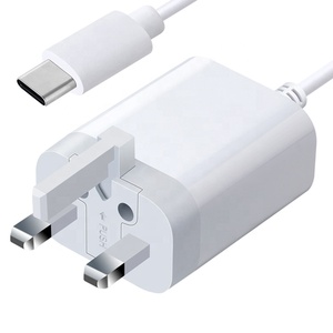 İngiltere duvar tak usb c 20w güç adaptörü ile katlanır pins apple iphone için yeni 20w hızlı usb-c güç adaptörü usb-c - Product Image 1