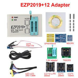 Programador USB SPI de alta velocidad EZP2019, conjunto completo de Versión mejorada, compatible con 24 25 93 EEPROM Flash USB, programador de alta velocidad