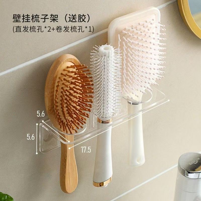 Three holes for wall mounting