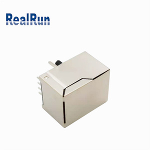 Işık olmadan RJ45 ağ Ethernet dişi soket sağ açı Jack konnektörü - Product Image 4