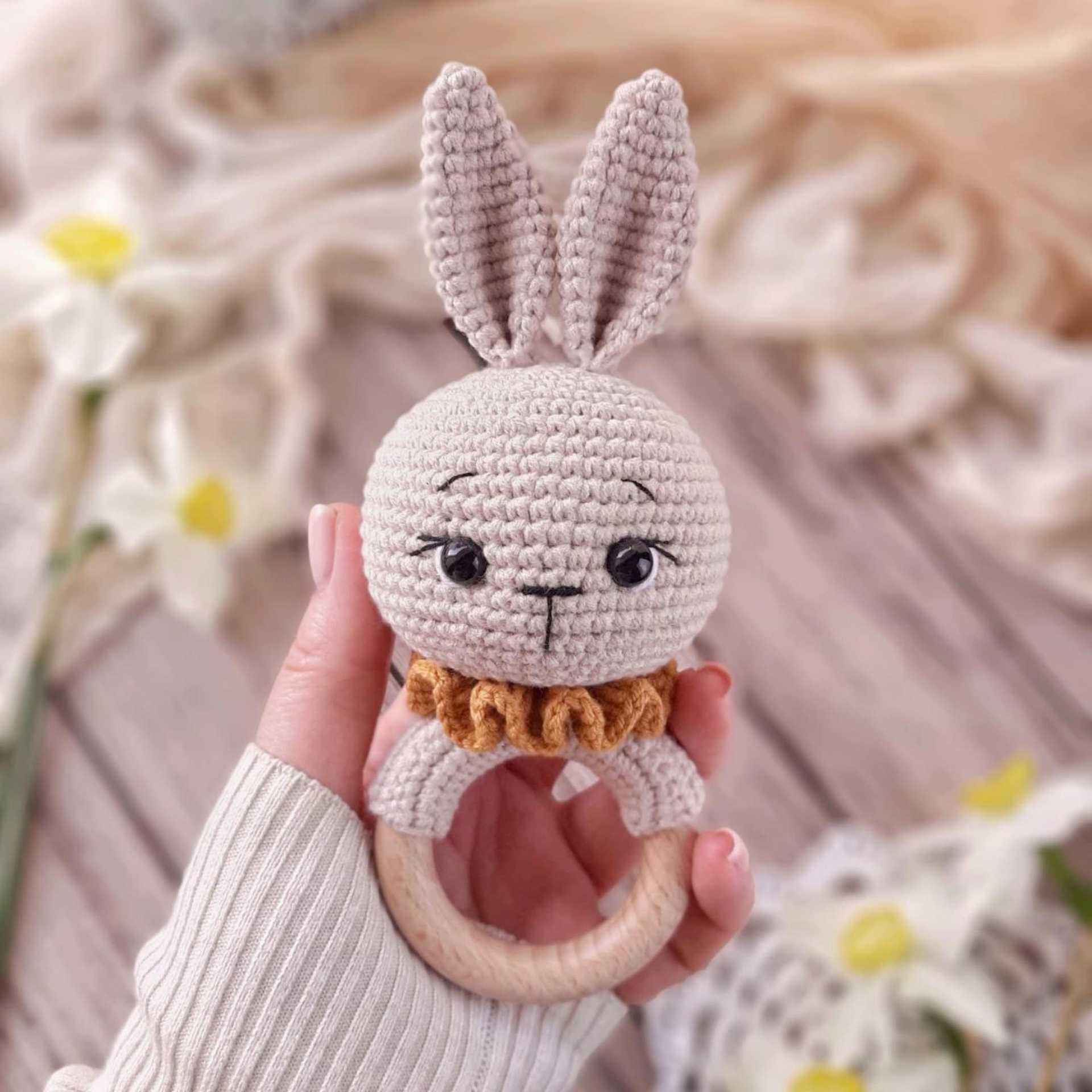 Écharpe lapin - Produit fini