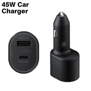 Type-c <strong>Adapter</strong> USB-C Original PD 45W 15W Dual USB Adaptive for Samsung Fast Charger S23 S20 S22 Ultra Z Fold 2 <strong>3</strong> <strong>4</strong> Car Charger - Product Image 3