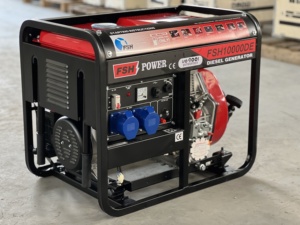 ディーゼル空冷発電機中国製タイプ5KVA 6KVA 8KVAオープンフレームキースタート付き - Product Image 6