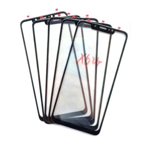 LCD ön dokunmatik ekran cam dış Lens için infinix X624 X650 X680 KD7 KD6 Spark7 itel Tecno üst cam - Product Image 2