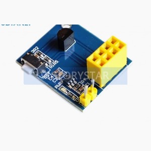 ESP8266 ESP01 ESP01S DS18B20 Temperature WiFi <strong>Wireless</strong> Node Module Single ModuleESP8266 ESP01 ESP01S DS18B20 WiFi - Product Image 1