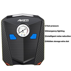 Helloleiboo otomobil hava pompası acil aydınlatma araba için taşınabilir işaretçi ekran lastik Inflators