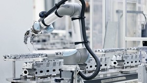 UR אוניברסלי רובוטים Ur3 Cobot רובוט עם RobotiQ גריפר ו Cognex חזותי מערכת לאיסוף ומקום רובוט