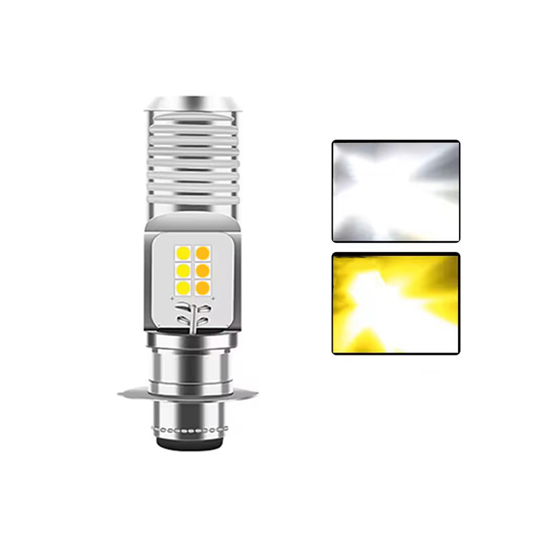 Lumière blanche + jaune