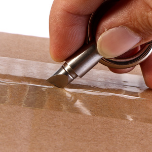 Tiny Cutting Tool Stainless Steel EDC Knife Portable Mini Cut <strong>Key</strong> Ring Pendant <strong>Cutter</strong> Capsule Knife Express Box <strong>Cutter</strong> - Product Image 4