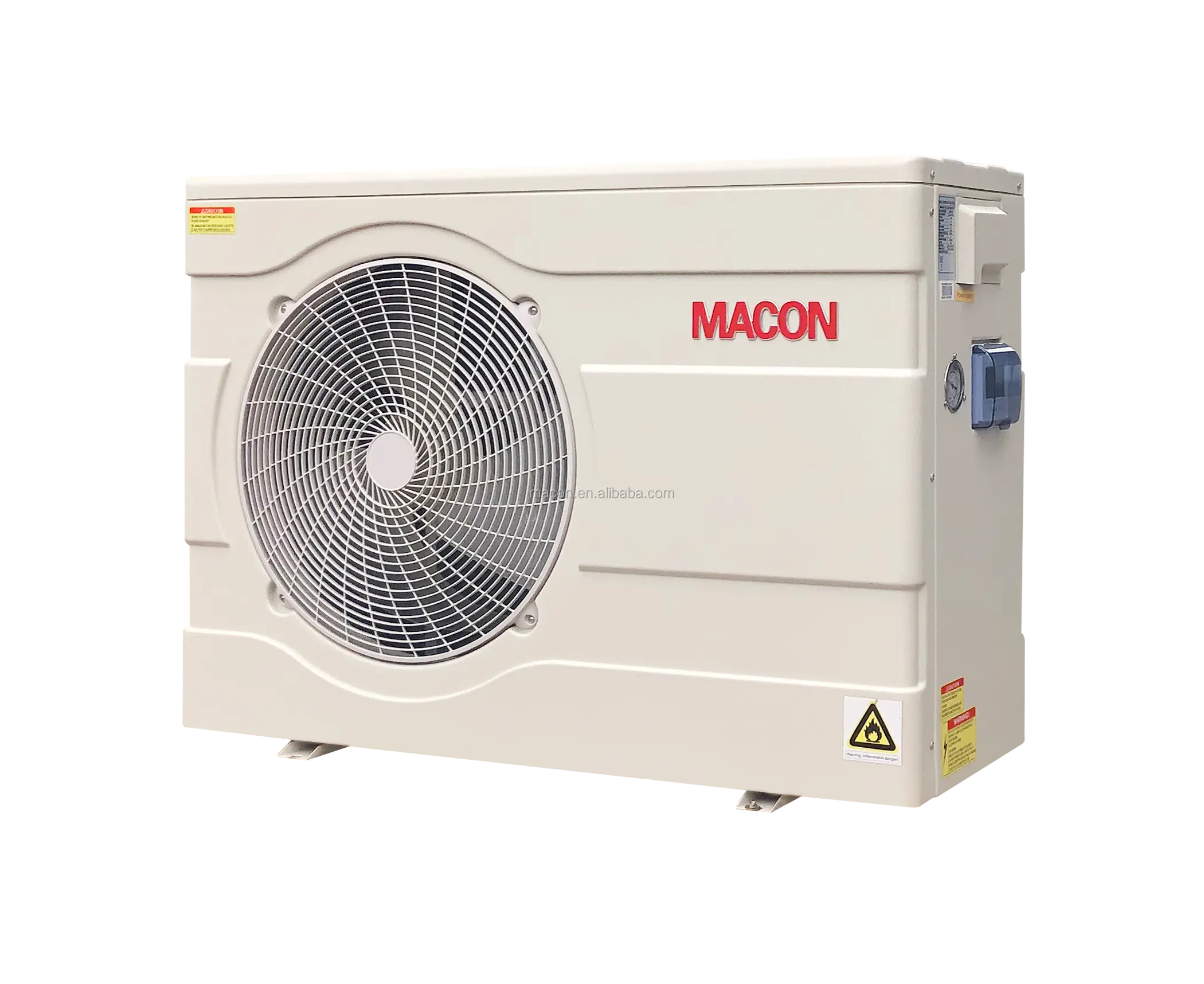 Macon 17.5kw R32 инвертор бассейн обогреватели тепловой насос для плавательного бассейна, водный нагреватель нагревательный элемент для бассейна с CE-DGE80815038