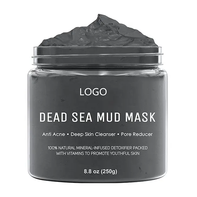 Masque en argile de mer morte, soins pour la peau Vegan, masque Facial magnétique, g