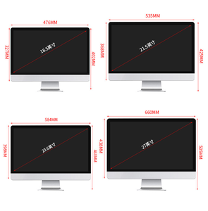 หน้าจอสัมผัส LCD ขนาด27นิ้วแบบออลอินวันเดสก์ท็อปพีซีพร้อม i3หลัก/i5/i7ซีพียูสำหรับใช้ในบ้านสำนักงาน - Product Image 5