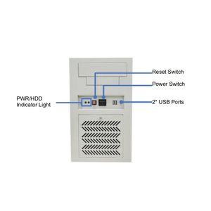 Mini-ITXマザーボードと互換性のあるJwipc産業用コンピューターIPCクラシックな壁掛けインテリジェント製造コンピューター - Product Image 5