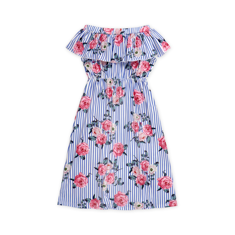 Vestido con hombros descubiertos