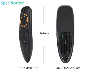 G10 G10S With Gyroscope Gyro Air Mouse Google Voice Control <strong>IR</strong> Learning <strong>Remote</strong> Control