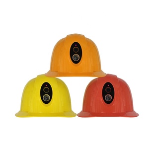 Wi-Fi 4G 3G защитный шлем smart hard hat с камерой Bluetooth GPS torchlight для промышленного использования - Product Image 5