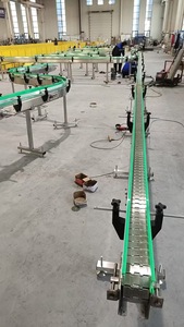 Filling and Capping Production Line Customized Container Glass Plastic Bottle <strong>Handling</strong> Flat Top <strong>Chain</strong> <strong>Conveyor</strong> System - Product Image 4
