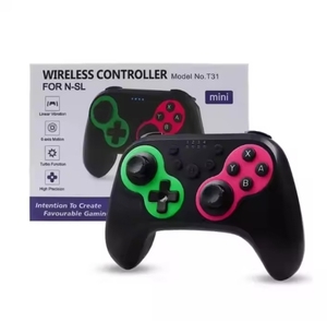 2024 nuevo diseño Mini función NFC controlador de juegos inalámbrico accesorios de juego para interruptor Gamepad para interruptor
