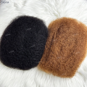 1 paquete 50g _ PC cabello humano trenzado Calyia Afro Kinky cabello humano a granel para trenzar extensiones 12-22 pulgadas cabello brasileño - Product Image 3